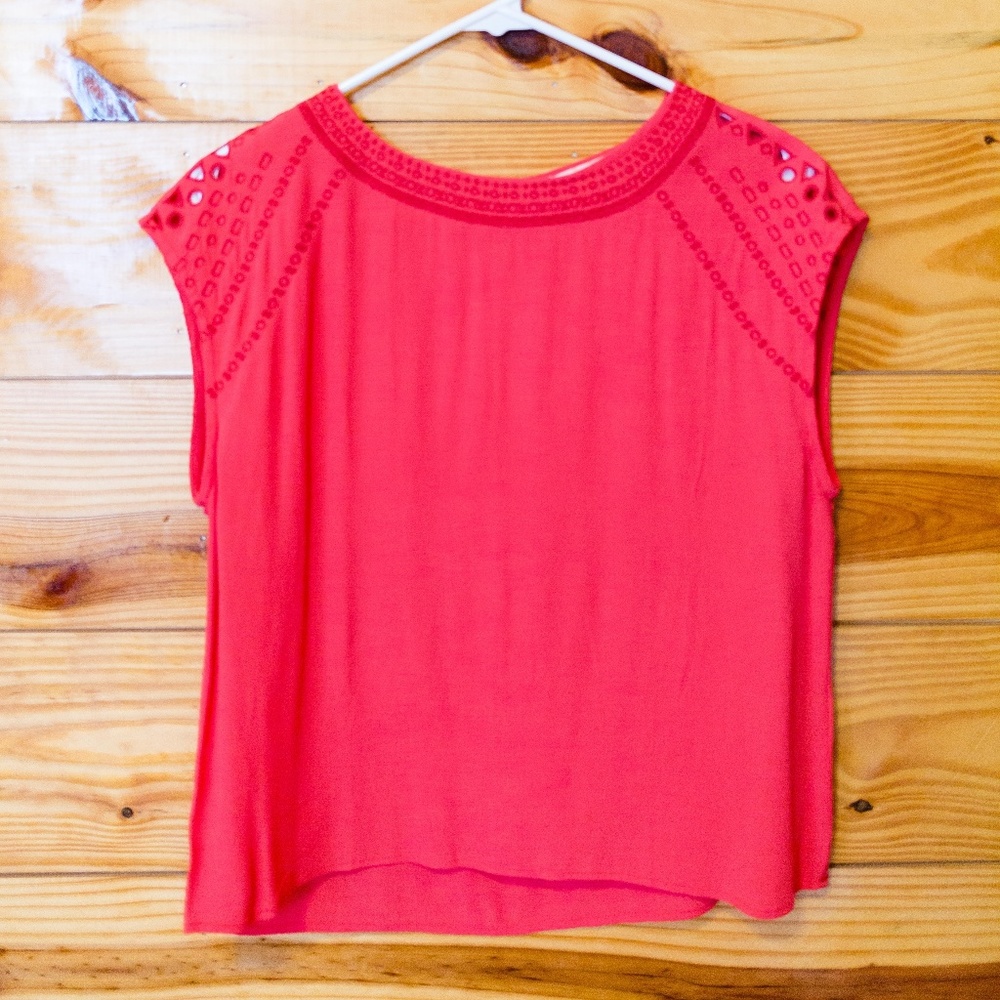Red Collective Clothing Relaxed Blouse